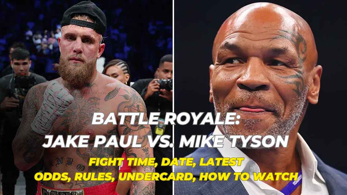 Jake Paul vs Mike Tyson picture